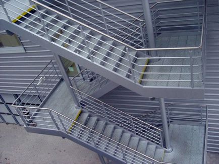 Cerințe privind scările exterioare pentru structurile staționare (foto și video)