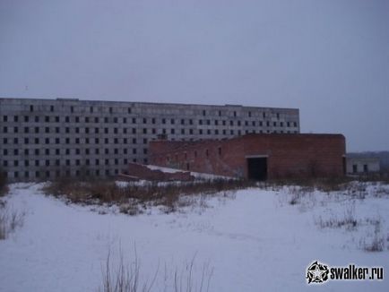 Befejezetlen kórház, Leningrádi terület - a kiterjedésű a Szovjetunió