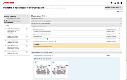 Új funkciók AUTODATA online AUTODATA Online