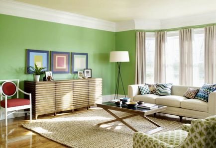Olive Lounge - 58 снимки на идеални дизайнерски идеи в интериора на дневната