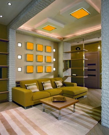 Оливкова вітальня - 58 фото ідей ідеального дизайну в інтер'єрі вітальні