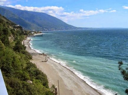Pericol de odihnă în Abhazia