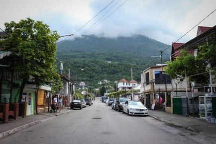 Este periculos să se odihnească în Abhazia o imagine reală din 2017