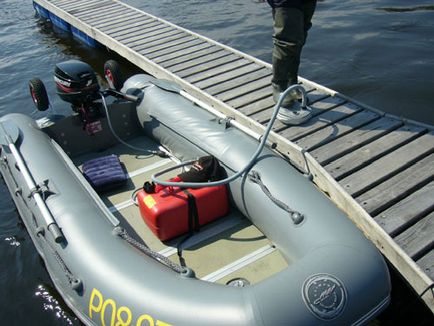 Noțiuni de bază privind siguranța într-o barcă gonflabilă
