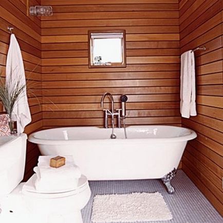 A falakat díszítő a fürdőszobában használt anyagok dekoráció, csempe, vízálló