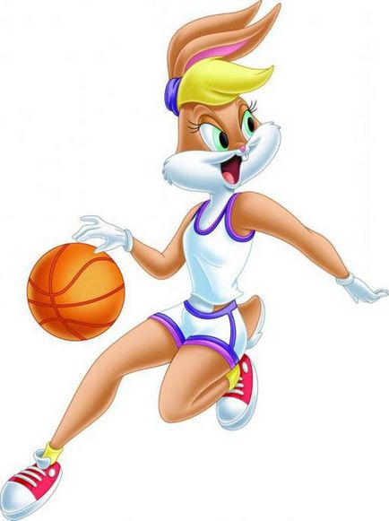 Lola Bunny karakter megjelenését, jellegét, megjelenését rajzfilmeket