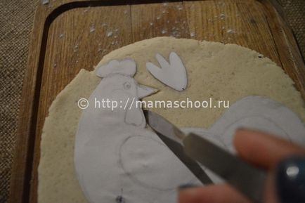 Петушок з солоного тіста своїми руками майстер-клас для дітей