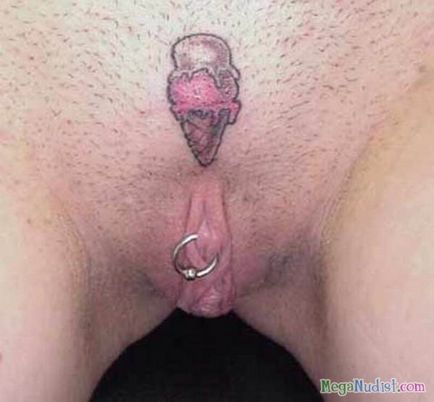 Clitoris piercing photos