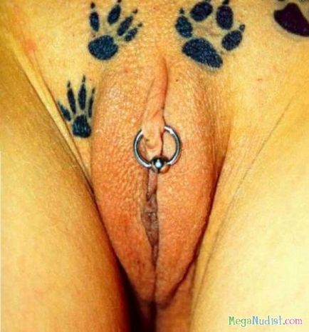 Clitoris piercing photos