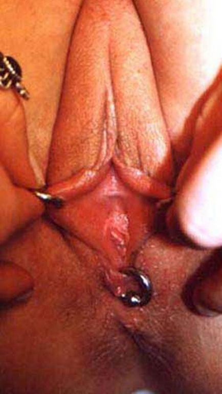 Clitoris piercing photos