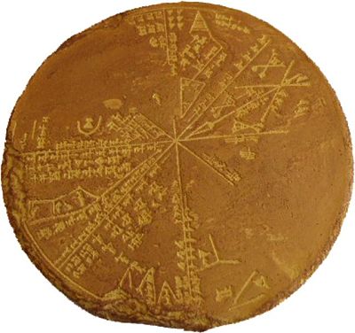 Planisfera - hartă stele sumeriană
