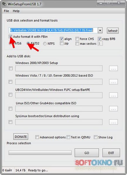 Tableta acer iconia w510 nu văd o unitate flash USB în BIOS