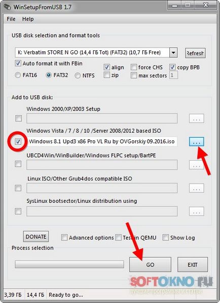 Tableta acer iconia w510 nu văd o unitate flash USB în BIOS