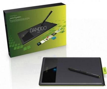 Tablet wacom din bambus - un dispozitiv grafic excelent dintr-o categorie ieftină de preț