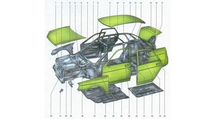 Платформа передньопривідних автомобілів ваз