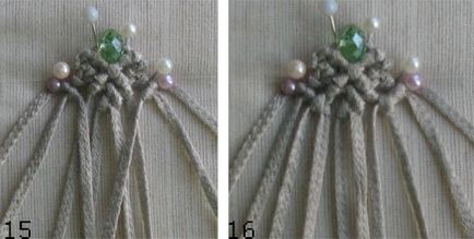 Plat pentru macrame pentru telefon - clasă - master - articole și modele