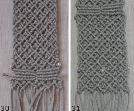 Plat pentru macrame pentru telefon - clasă - master - articole și modele