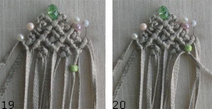 Plat pentru macrame pentru telefon - clasă - master - articole și modele