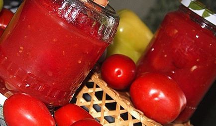 Tomate în suc de roșii - rețetă pas cu pas pentru recoltare pentru iarnă, video