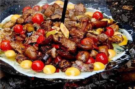 Tabăra de camping cu incredibil de delicios