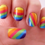 Rainbow manikűr ötletek képek (fotók) Rainbow manikűr ötletek fotók