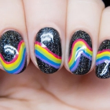 Rainbow manikűr ötletek képek (fotók) Rainbow manikűr ötletek fotók