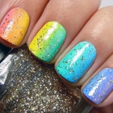 Rainbow manikűr ötletek képek (fotók) Rainbow manikűr ötletek fotók