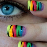 Rainbow manikűr ötletek fotók (szegek fotó ötlet) Rainbow manikűr ötletek fotók