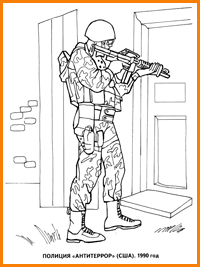 Розмальовки - військова техніка і солдати