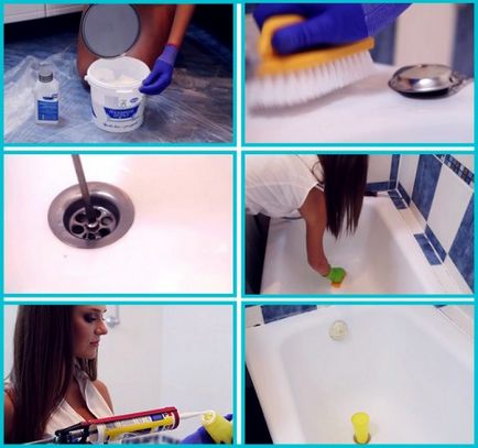 Реставрація ванн акрилом своїми руками в домашніх умовах фото і відео