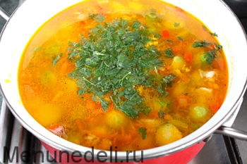 Рецепт овочевого супу з брюссельською капустою