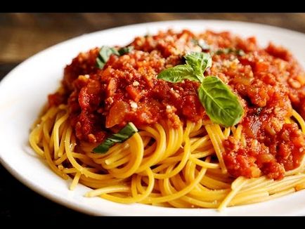 Рецепт пасти для спагетті