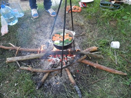 Recept halászlé a tűz fotók