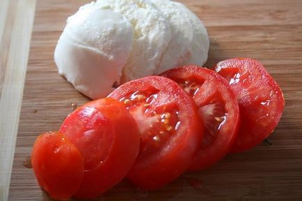 Rețetă de salată - caprese - (insalata caprese), pas cu pas, cu fotografii - rețete de bucătărie italiană