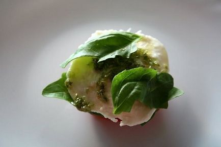 Rețetă de salată - caprese - (insalata caprese), pas cu pas, cu fotografii - rețete de bucătărie italiană