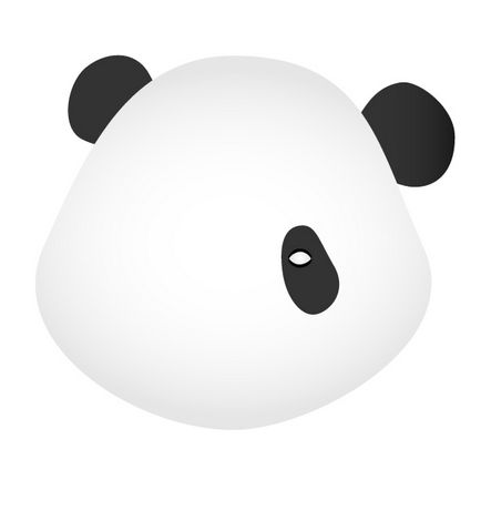 Rajzolj egy panda illusztrátor