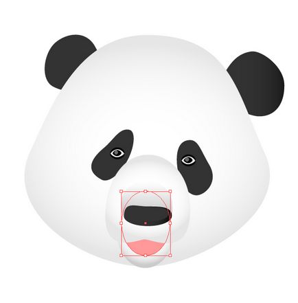 Rajzolj egy panda illusztrátor