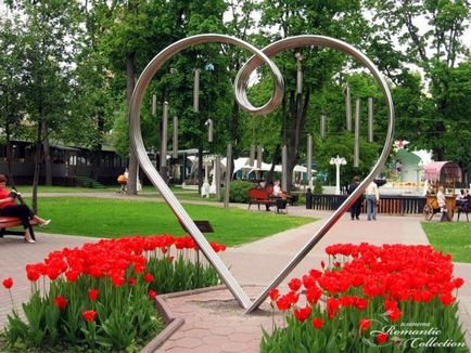 Сад Ермітаж - серце любові - романтичні місця світу - планета romantic collection