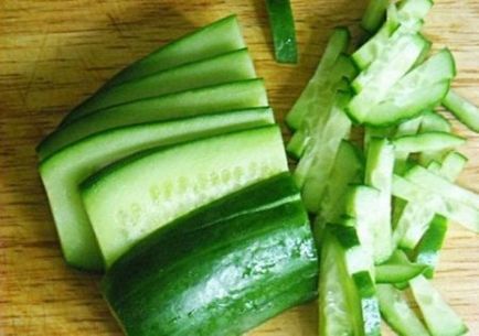 Saláta koktélparadicsommal és a rák - főzés receptek fotókkal