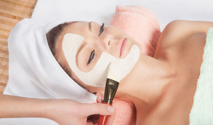 Gentle peeling facial