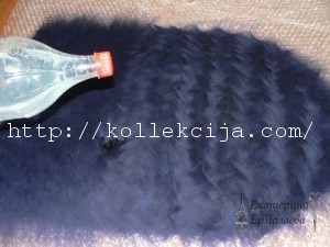 Cap rózsa (szélek kiállnak gyapjú) kalap rózsa