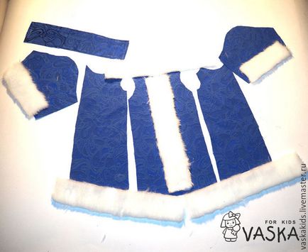 Varrni ruhát Snow Maiden az új évben a baba - Fair Masters - kézzel készített, kézzel készített
