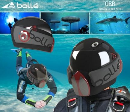 Helmet búvárkodás gömb - víz alatt lélegezni könnyebb
