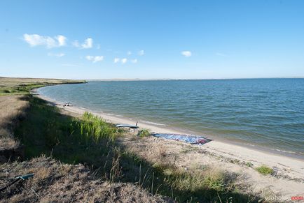 Shulbinsky tározó - május 6 ellentmondásos hely kiting - a szerző projekt eva