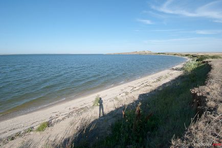 Shulbinsky tározó - május 6 ellentmondásos hely kiting - a szerző projekt eva