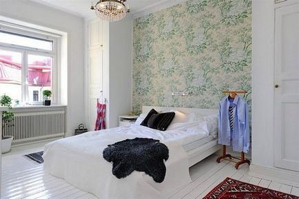 A skandináv hálószoba 50 tömör, kényelmes és költségvetési belső (hálószoba) A skandináv hálószobák 50 tömör, kényelmes belső terek és a költségvetés