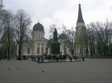 Соборна площа Одеси інформація і фото, де знаходиться соборна площа Одеси