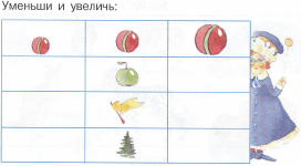 Proporțiile dimensiunilor subiecților sunt comparate prin imagini