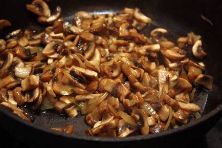 Sos de ciuperci cu smântână - rețetă pas cu pas cu fotografie