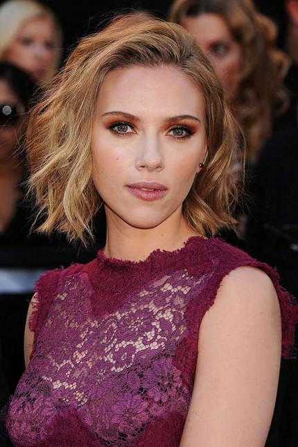 Tunsori medii scarlett johansson galerie foto